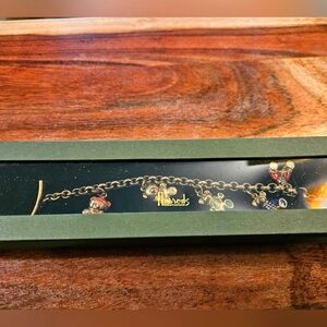 HARRODS TEDDY BEAR CHARM BRACELET